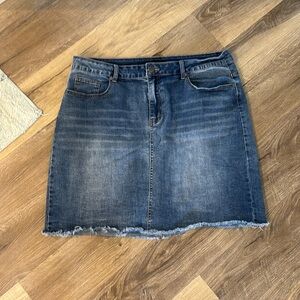 City Chic Jean skirt